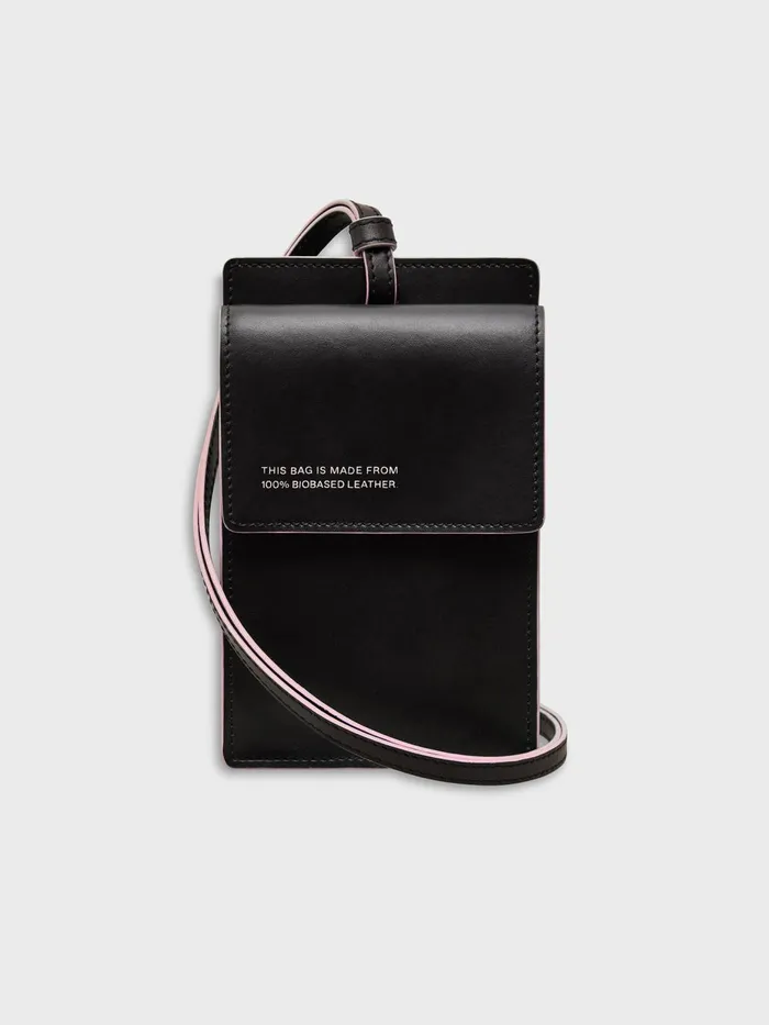 PANGAIA Plantbased Leather CrossBody Pouch Sakura Pink WomenMen Wallets and Cardholders PANGAIA Plantbased Leather CrossBody Pouch Sakura Pink WomenMen Wallets and Cardholders