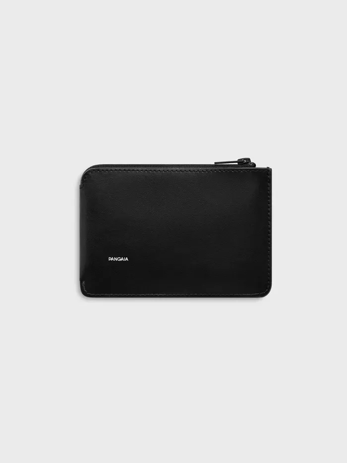 PANGAIA Plantbased Leather Wallet Black WomenMen Wallets and Cardholders