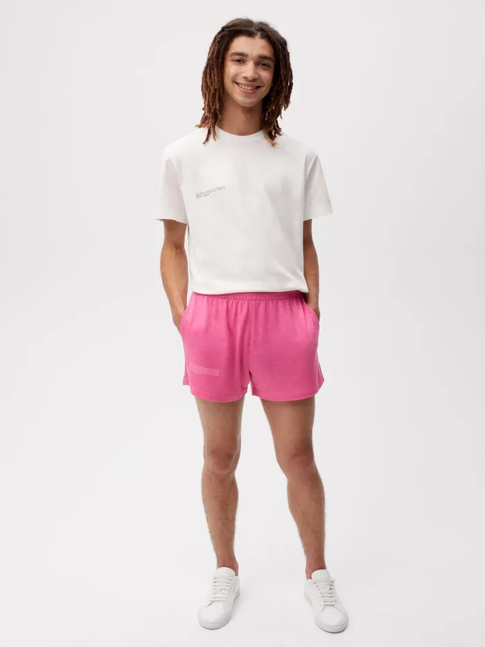 PANGAIA PLNTFIBER Shorts Flamingo Pink Men Shorts