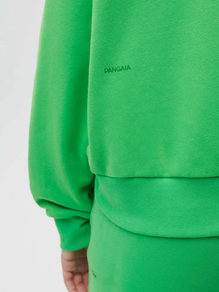 PANGAIA Professor Sweatshirt Jade Green Women Sweatshirts
