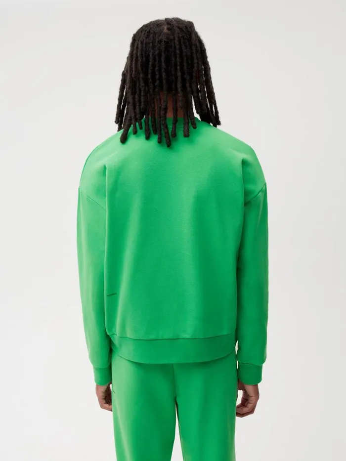 PANGAIA Professor Sweatshirt Jade Green Women Sweatshirts