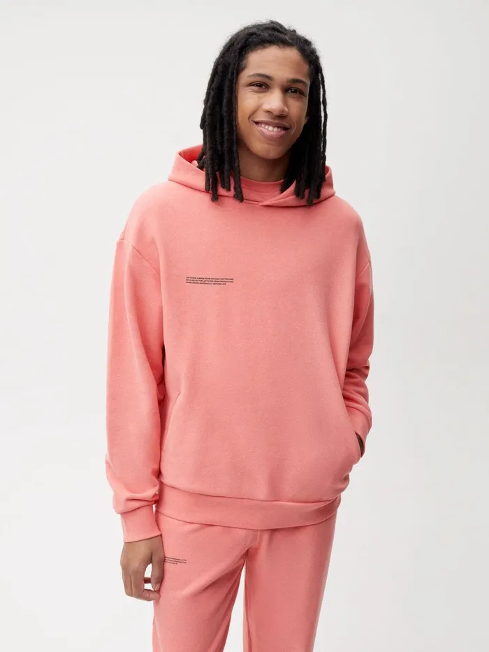PANGAIA Reclaim Capsule Hoodie Lobster Men Hoodies