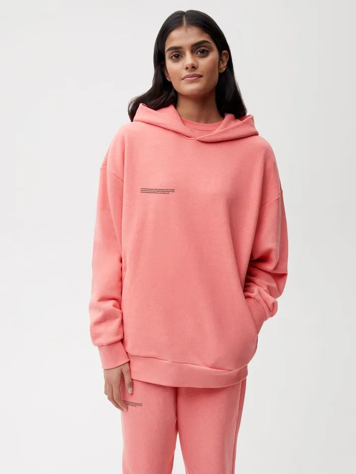 PANGAIA Reclaim Capsule Hoodie Lobster Men Hoodies