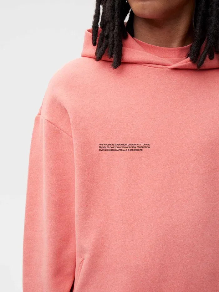 PANGAIA Reclaim Capsule Hoodie Lobster Men Hoodies