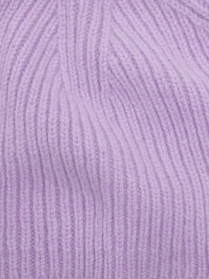 PANGAIA Recycled Cashmere Balaclava Orchid Purple Women Knitwear