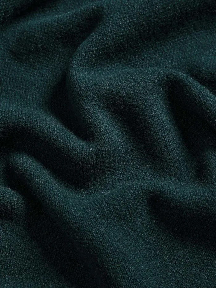 PANGAIA Recycled Cashmere Cardigan Deep Green Women Sweatshirts