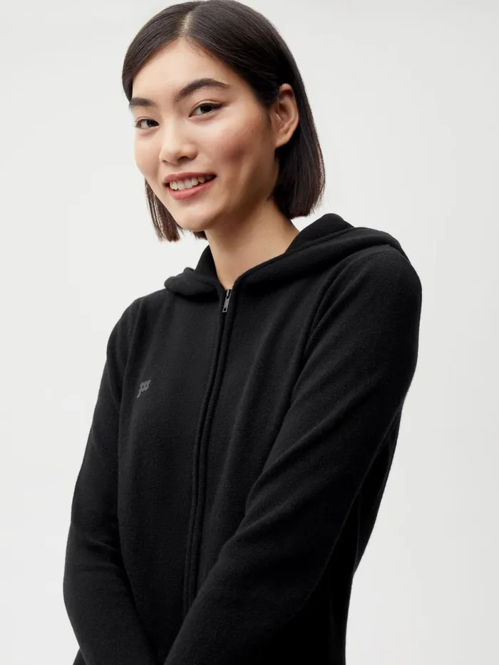 PANGAIA Recycled Cashmere Jumpsuit Black Women Knitwear