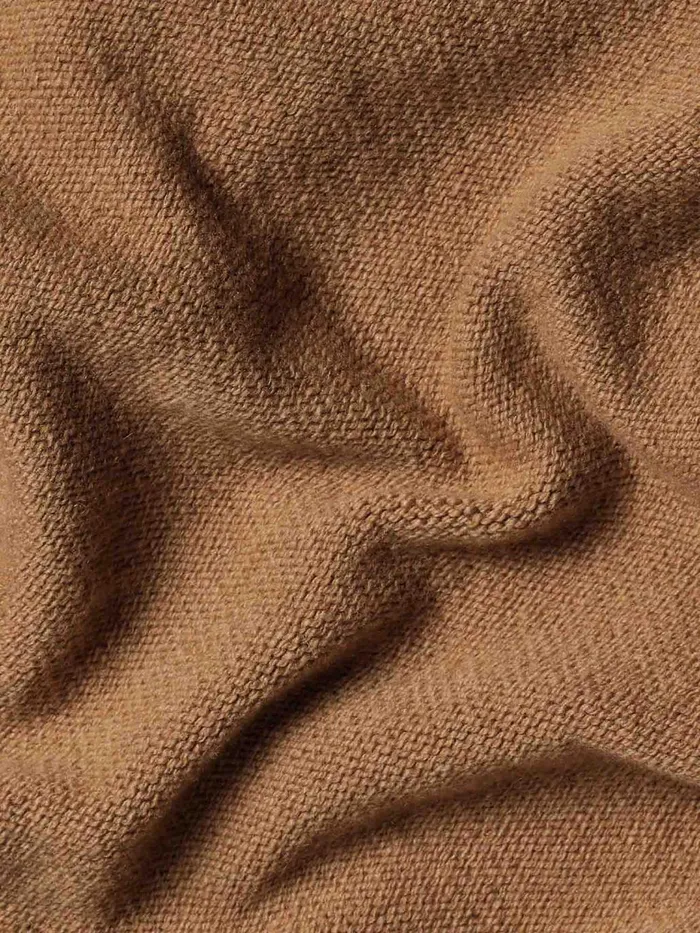 PANGAIA Recycled Cashmere Loose Track Pants Camel Men Track Pants and Pants