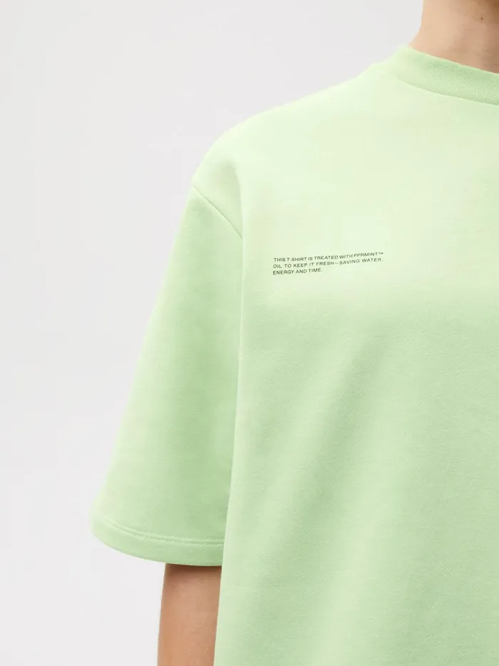 PANGAIA Relaxed Fit TShirt Pistachio Women Tshirts and Tops
