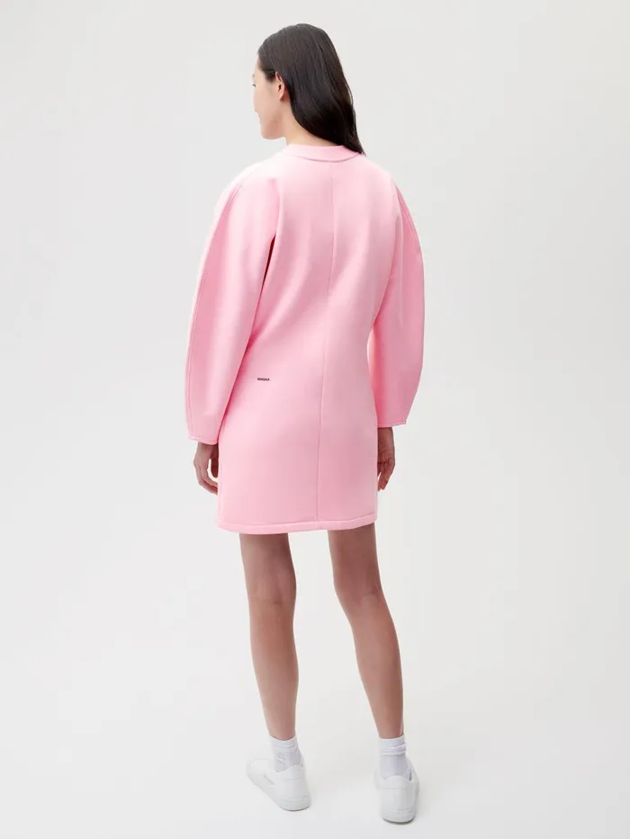 PANGAIA Sweatshirt Dress Sakura Pink Women Dresses and Jumpsuits