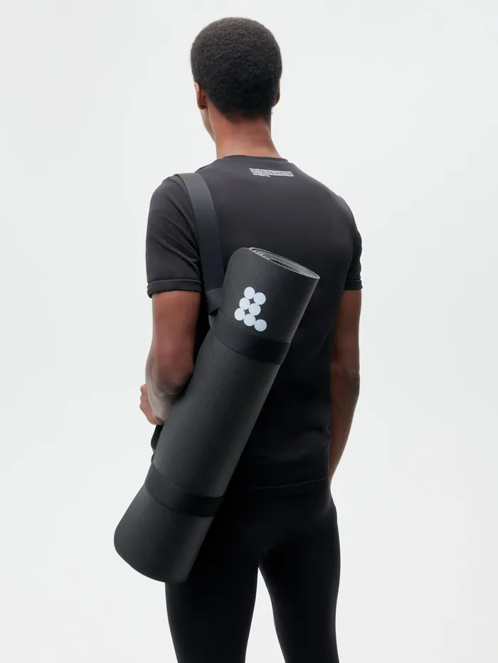 PANGAIA Yoga Mat Black Women Activewear