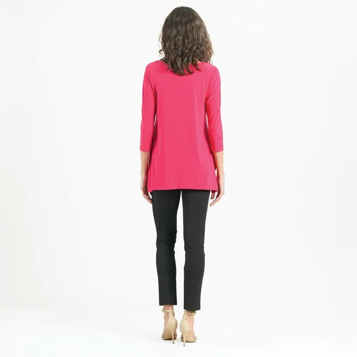 Parachute Hem Tunic 8211 Hot Pink 8211 Final Sale Women Clara Sunwoo Tops Tunics