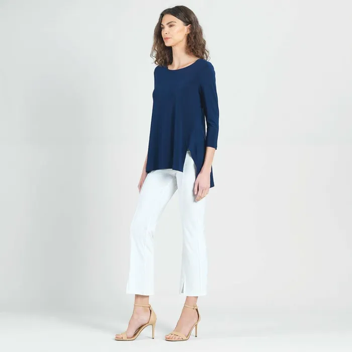 Parachute Hem Tunic 8211 Navy 8211 Final Sale Women Clara Sunwoo Modern Basics
