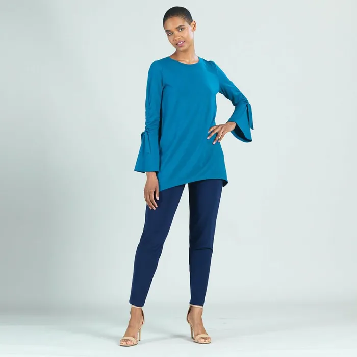 Peach Knit 8211 Pull Tie Bell Sleeve Tunic 8211 Teal 8211 Final Sale Women Clara Sunwoo Tops Tunics Peach Knit 8211 Pull Tie Bell Sleeve Tunic 8211 Teal 8211 Final Sale Women Clara Sunwoo Tops Tunics