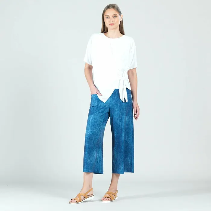Peach Knit 8211 Side Tie Wrap Top 8211 White 8211 Final Sale Women Clara Sunwoo Tops Tunics