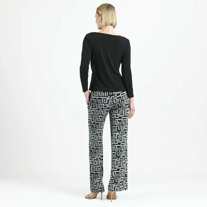 Pearl Cuff Side Tie Waist Top 8211 Black Women Clara Sunwoo Tops Tunics