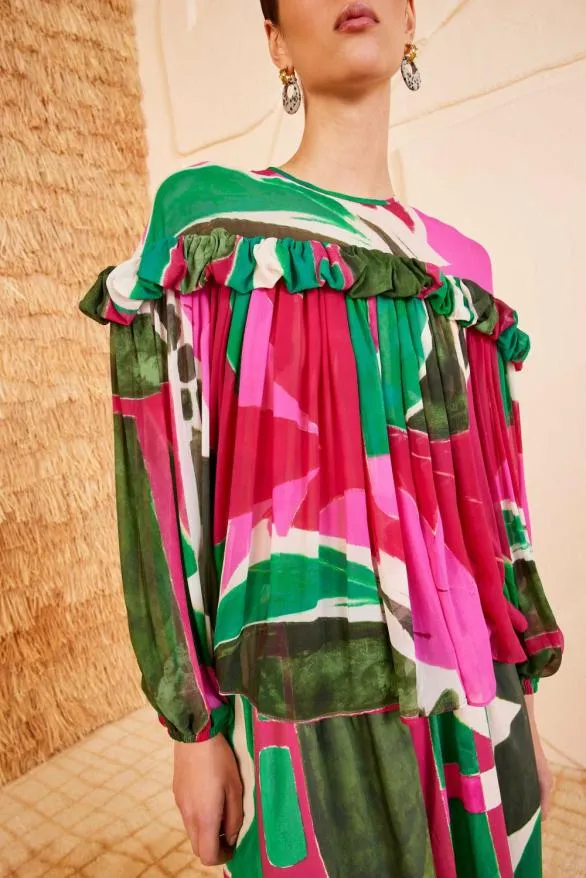 Peggy Blouse Palingenesis Women Ulla Johnson Tops Peggy Blouse Palingenesis Women Ulla Johnson Tops