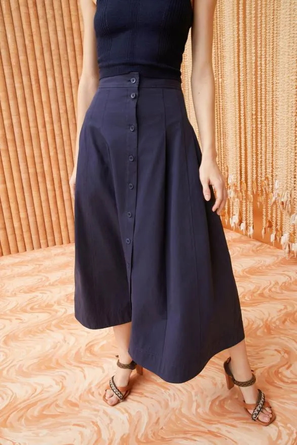 Petra Skirt Midnight Women Ulla Johnson Skirts And Shorts Petra Skirt Midnight Women Ulla Johnson Skirts And Shorts