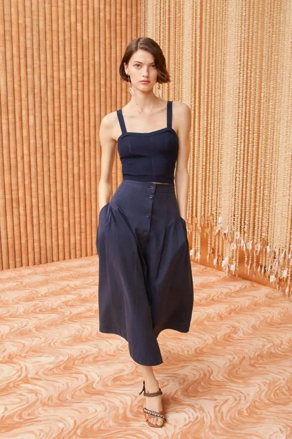 Petra Skirt Midnight Women Ulla Johnson Skirts And Shorts Petra Skirt Midnight Women Ulla Johnson Skirts And Shorts