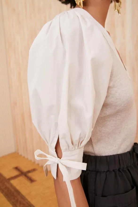 Pia Top Oatmeal Women Ulla Johnson Tops Pia Top Oatmeal Women Ulla Johnson Tops