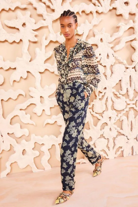 Pilar Pant Minuit Women Ulla Johnson Pants And Jumpsuits Pilar Pant Minuit Women Ulla Johnson Pants And Jumpsuits