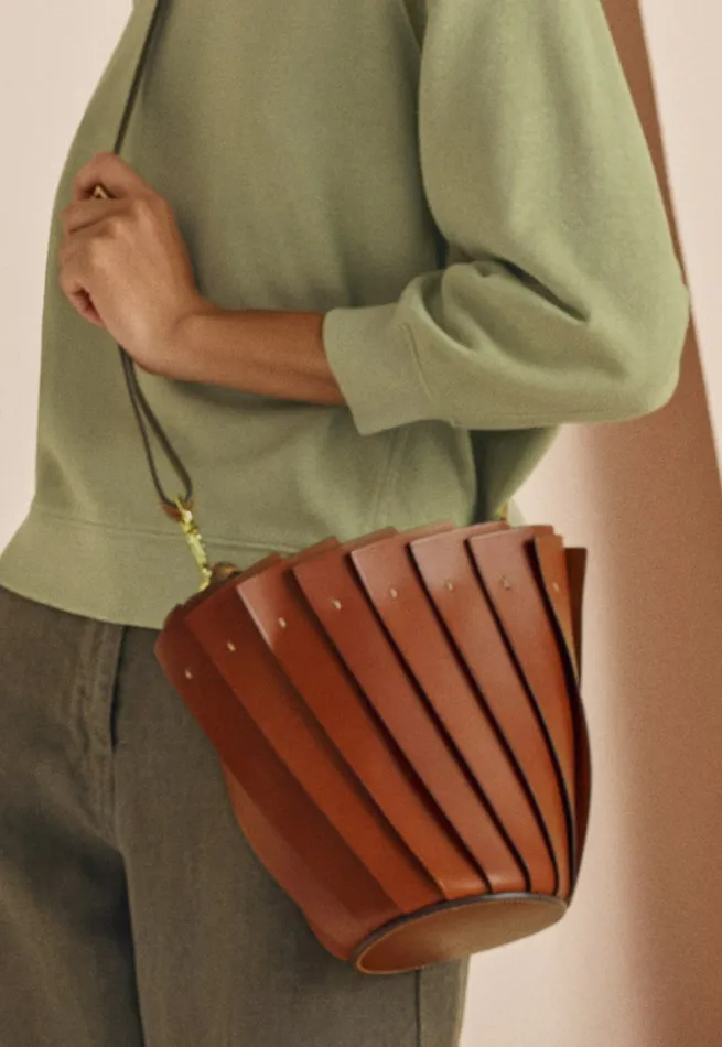 Poetry Fashion Accessories Women Shoulder Bag Chestnut