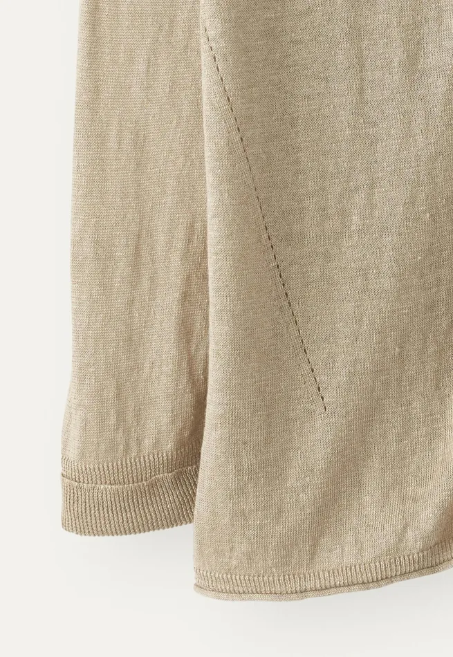 Poetry Fashion Cardigans Women Collared Cardigan Sage