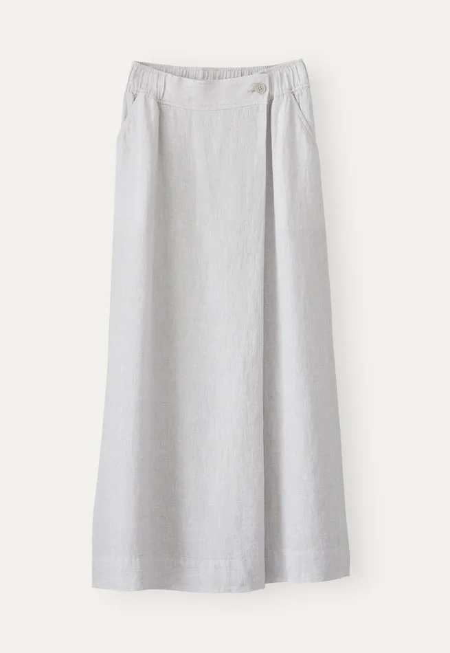 Poetry Fashion Dresses and Skirts Women Aline Skirt Ice Grey