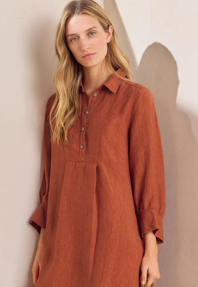 Poetry Fashion Dresses and Skirts Women Bibdetail Dress Chilli Orange