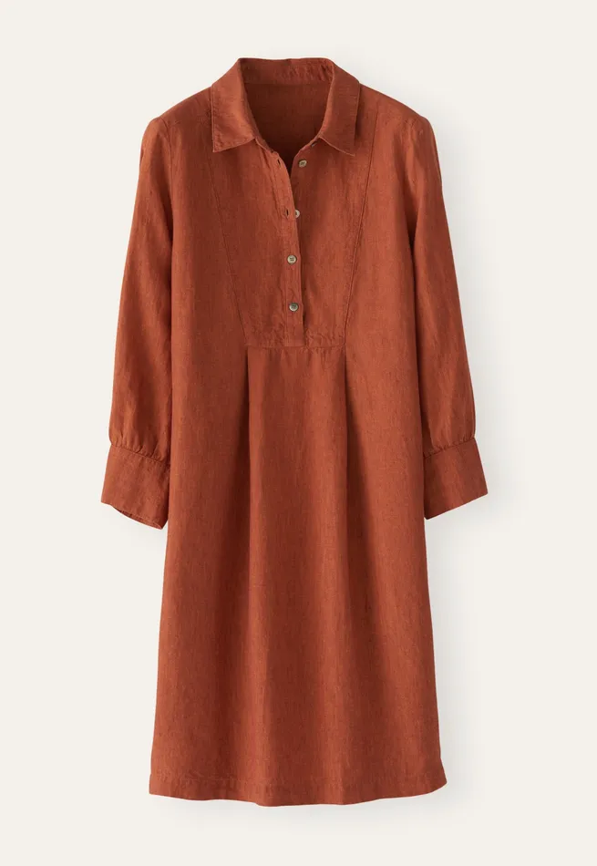 Poetry Fashion Dresses and Skirts Women Bibdetail Dress Chilli Orange