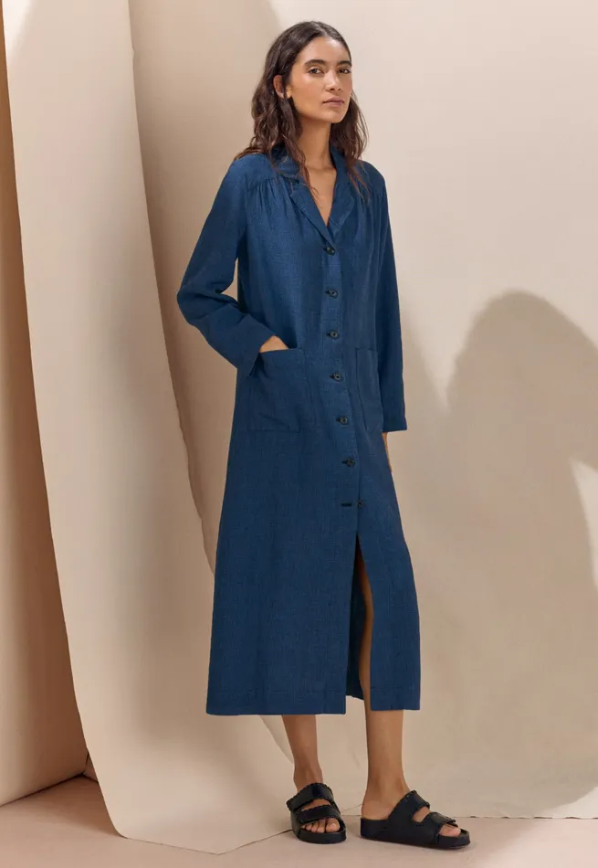 Poetry Fashion Dresses and Skirts Women Coatdress Blue Black