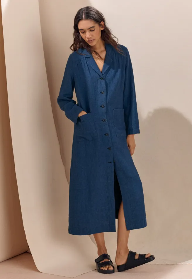 Poetry Fashion Dresses and Skirts Women Coatdress Blue Black