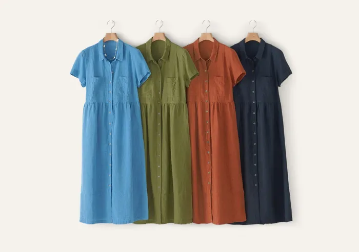 Poetry Fashion Dresses and Skirts Women Gatheredwaist Dress Chilli Orange