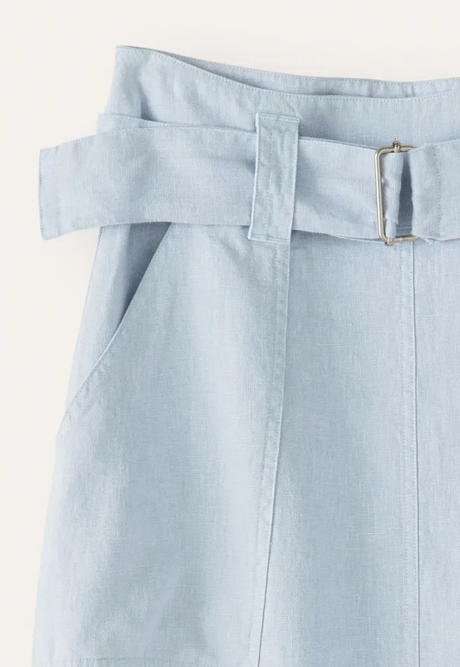 Poetry Fashion Dresses and Skirts Women Seamdetail Skirt Chambray