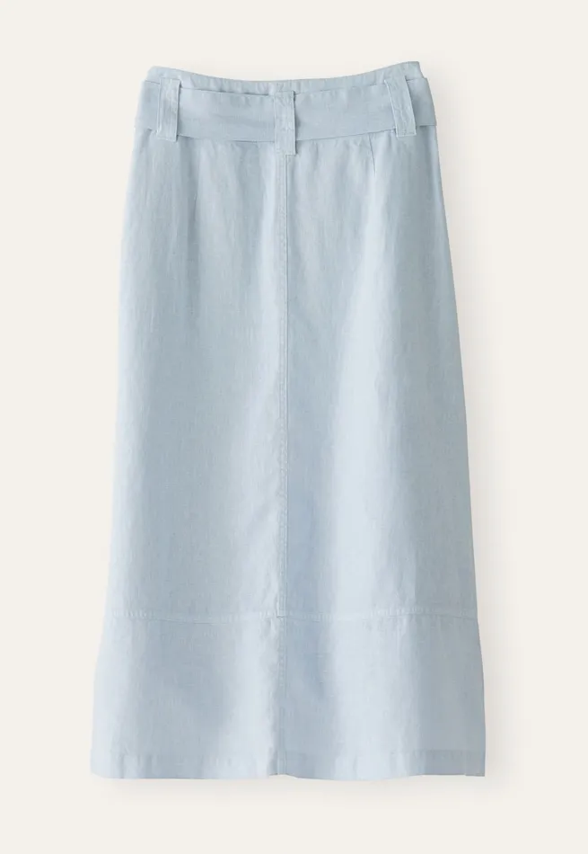 Poetry Fashion Dresses and Skirts Women Seamdetail Skirt Chambray