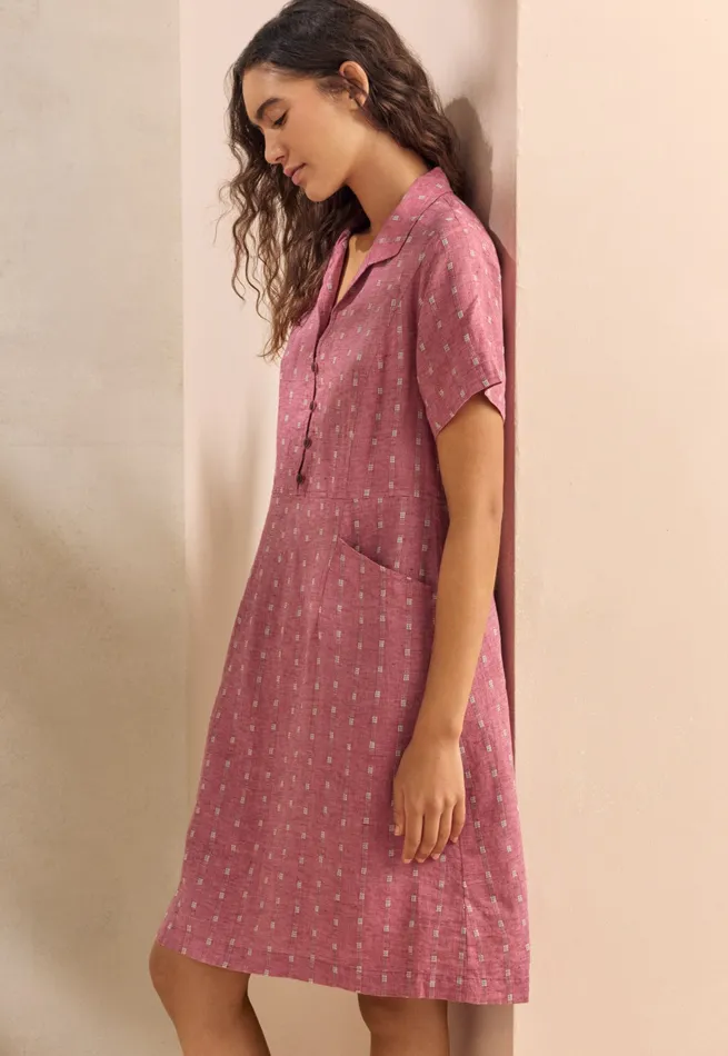 Poetry Fashion Dresses and Skirts Women Striped Dress Cranberry