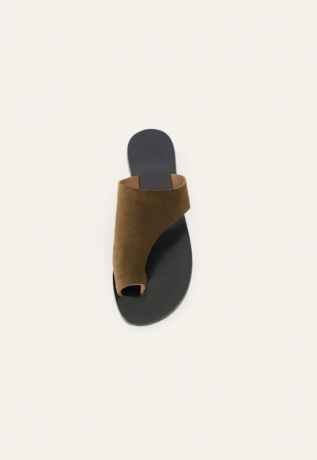 Poetry Fashion Footwear Women Cutout Sandals Khaki Brown
