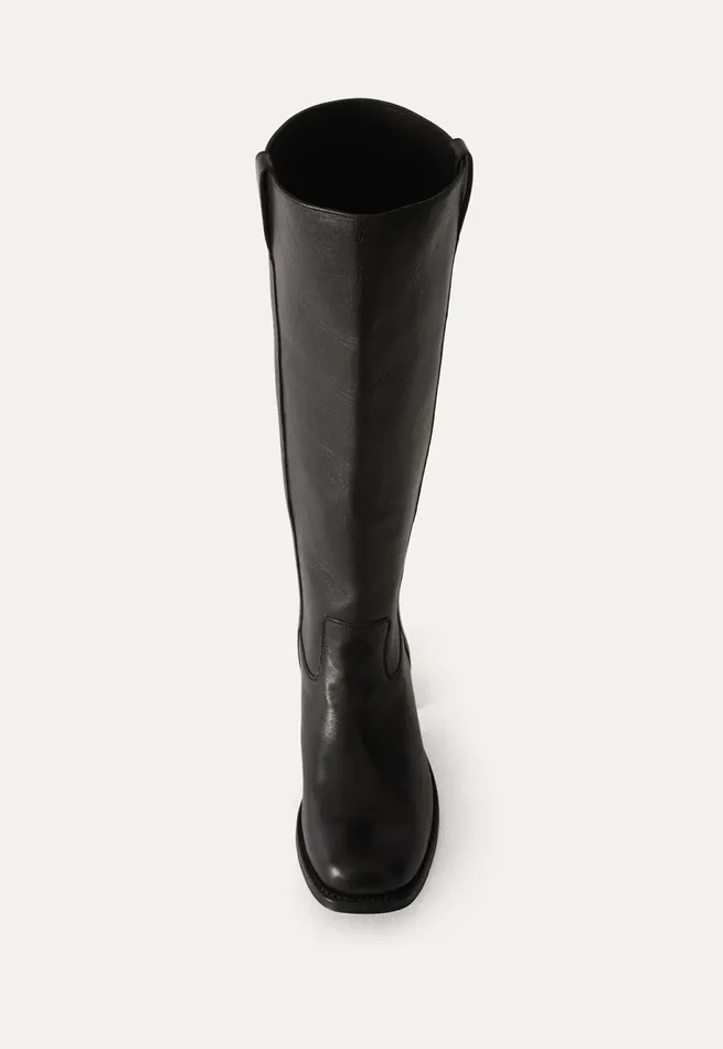 Poetry Fashion Footwear Women Kneehigh Boots Black