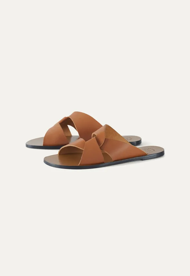 Poetry Fashion Footwear Women Linkfront Sandals Brandy