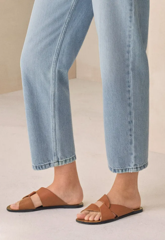 Poetry Fashion Footwear Women Linkfront Sandals Brandy