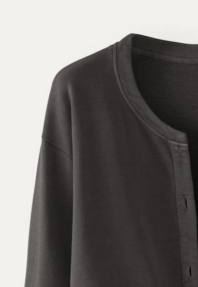 Poetry Fashion Jackets and Coats Women Jersey Jacket Petrol Black