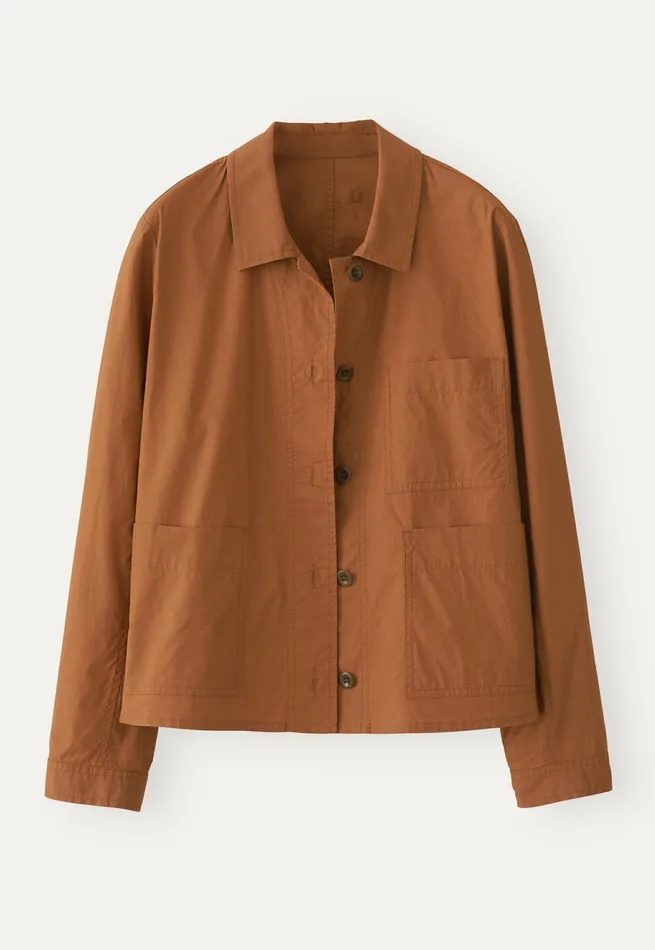 Poetry Fashion Jackets and Coats Women Lightweight Jacket Toffee