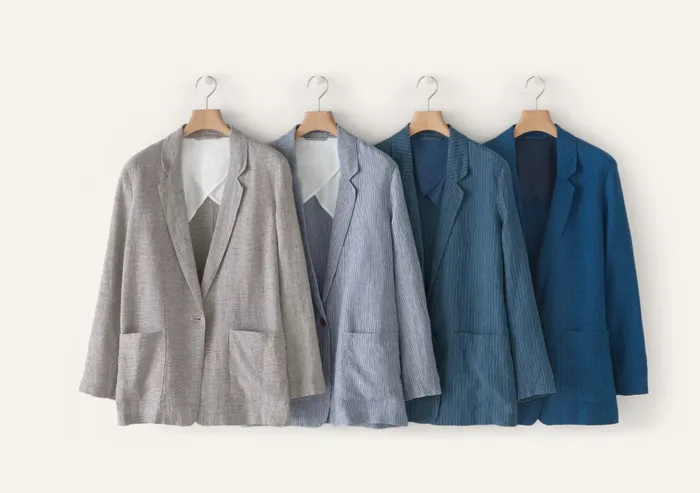 Poetry Fashion Jackets and Coats Women Long Jacket Petrol Blue