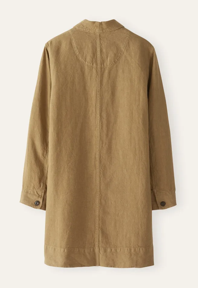 Poetry Fashion Jackets and Coats Women Long Jacket Wheat