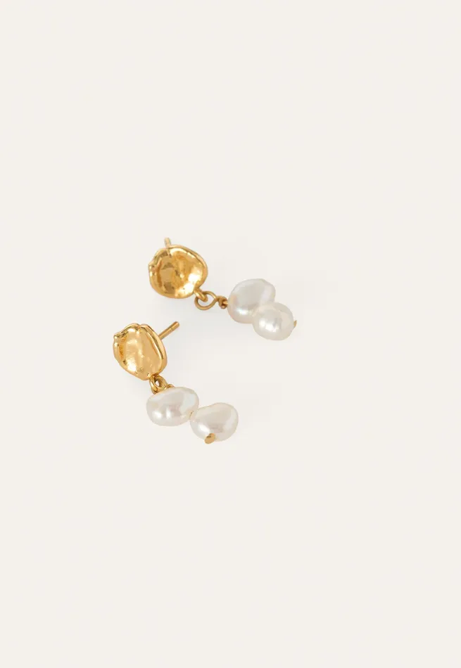 Poetry Fashion Jewellery Women Earrings Gold