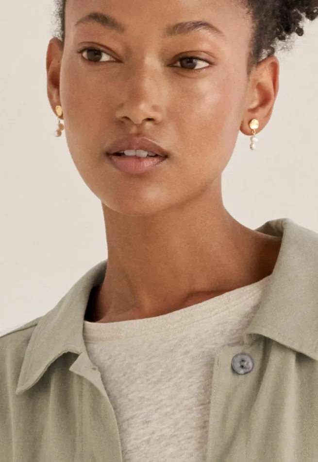Poetry Fashion Jewellery Women Earrings Gold