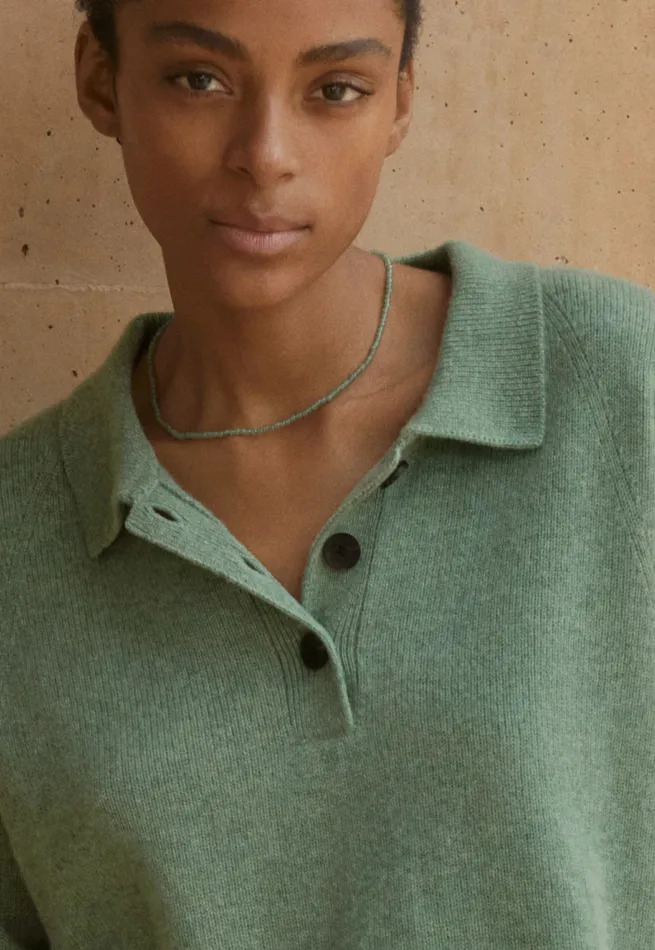 Poetry Fashion Jewellery Women Small Stone Necklace Emerald