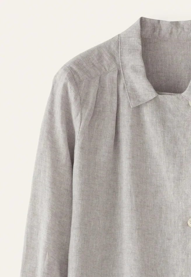 Poetry Fashion Shirts and Tunics Women Collar And Revere Shirt Pale Mink