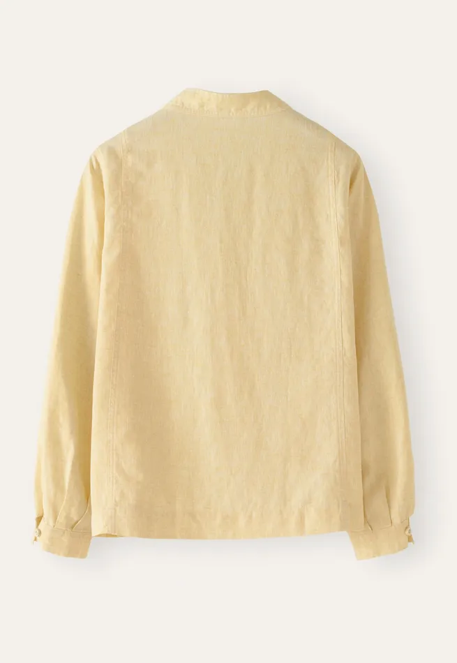 Poetry Fashion Shirts and Tunics Women Kimonostyle Shirt Pastel Yellow