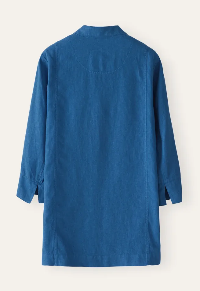 Poetry Fashion Shirts and Tunics Women Notchneck Tunic Azure